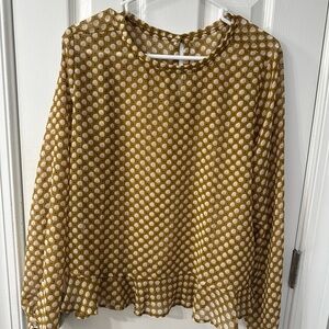 Ann Taylor Sheer blouse